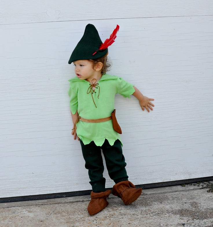 DIY Toddler Peter Pan Costume
 Peter pan inspired costume set Robin hood COSTUME boy