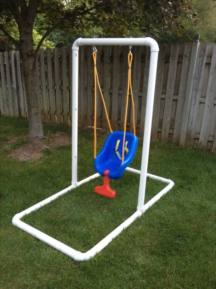 DIY Toddler Swing
 Homemade Infant Swing Stand $65 00 What you ll need