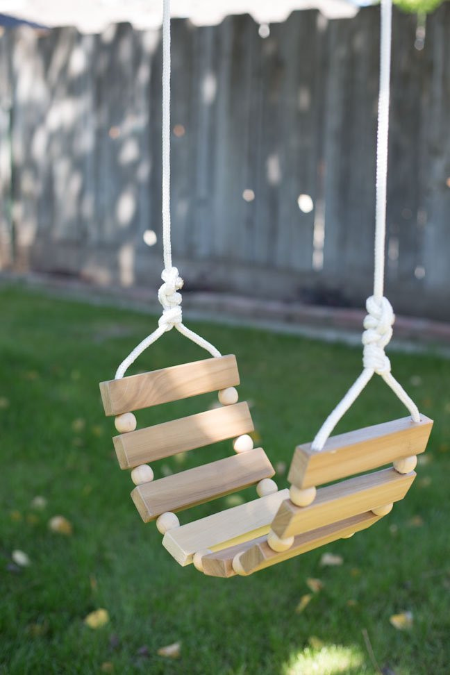DIY Toddler Swing
 DIY Tree Swing for Kids & Adults