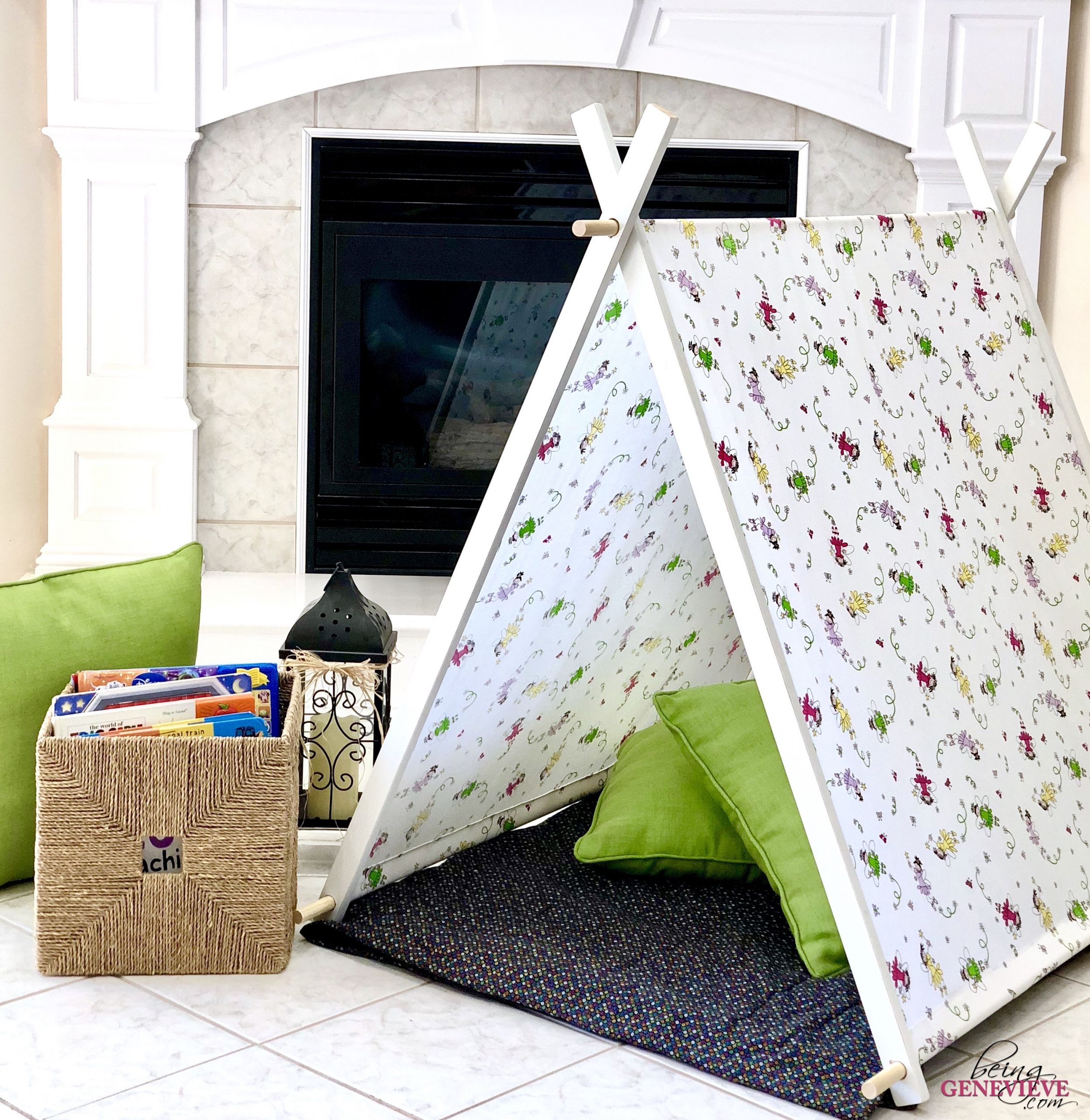 DIY Toddler Tent
 Simple DIY Kid Tent