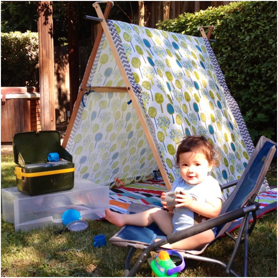 DIY Toddler Tent
 DIY Toddler Play Tent