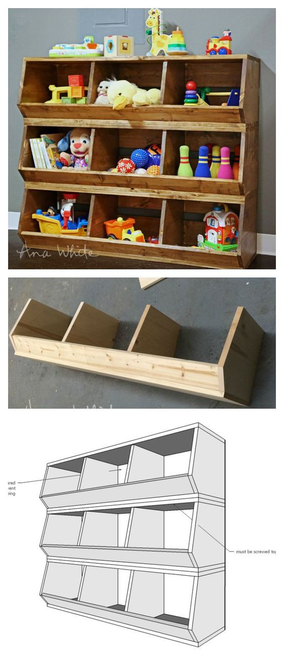 DIY Toy Organizer Ideas
 25 Clever DIY Toy Storage Solutions & Ideas