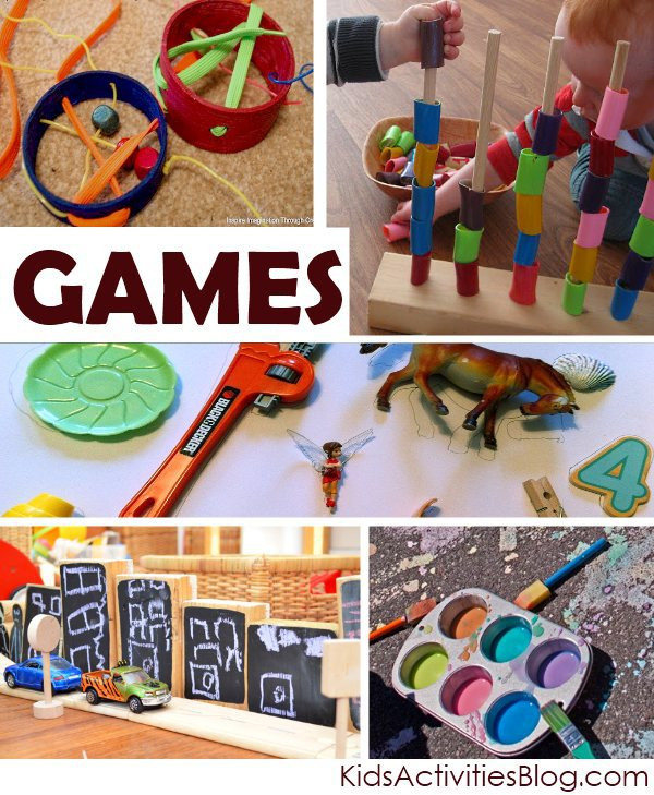 DIY Toys For Toddlers
 Homemade Games