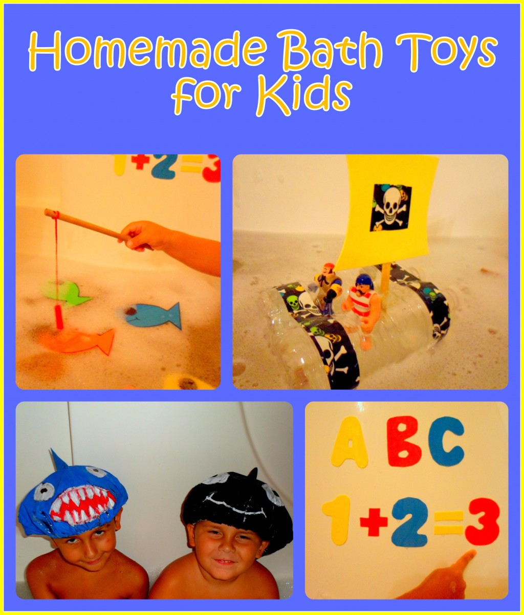 DIY Toys For Toddlers
 How to Make Homemade Bath Toys for Kids