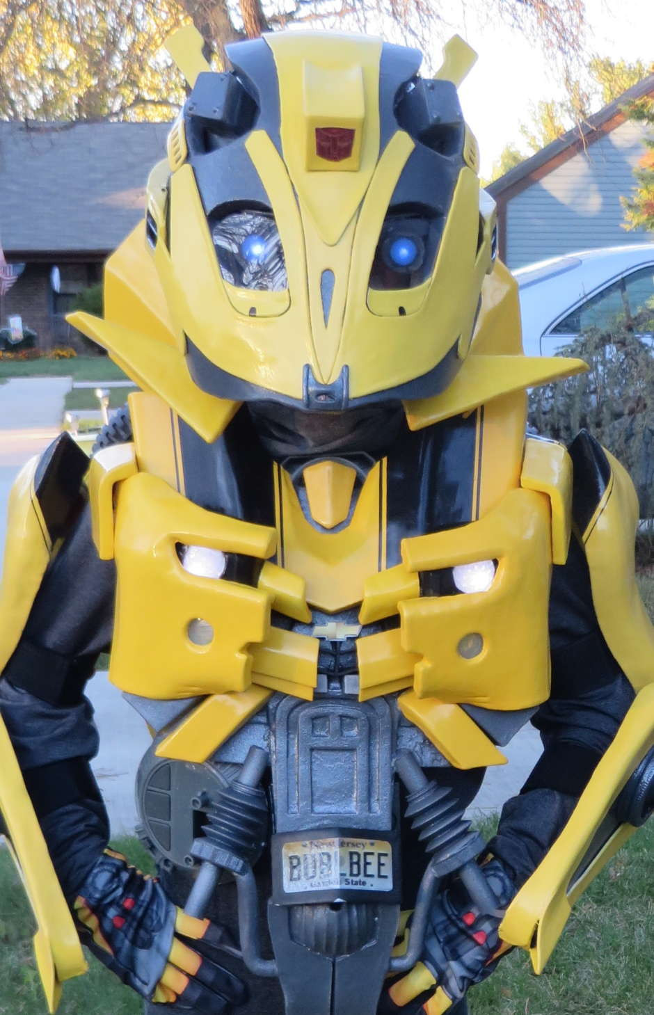 DIY Transformers Costumes
 Epic DIY Kids Bumblebee Transformers Costume