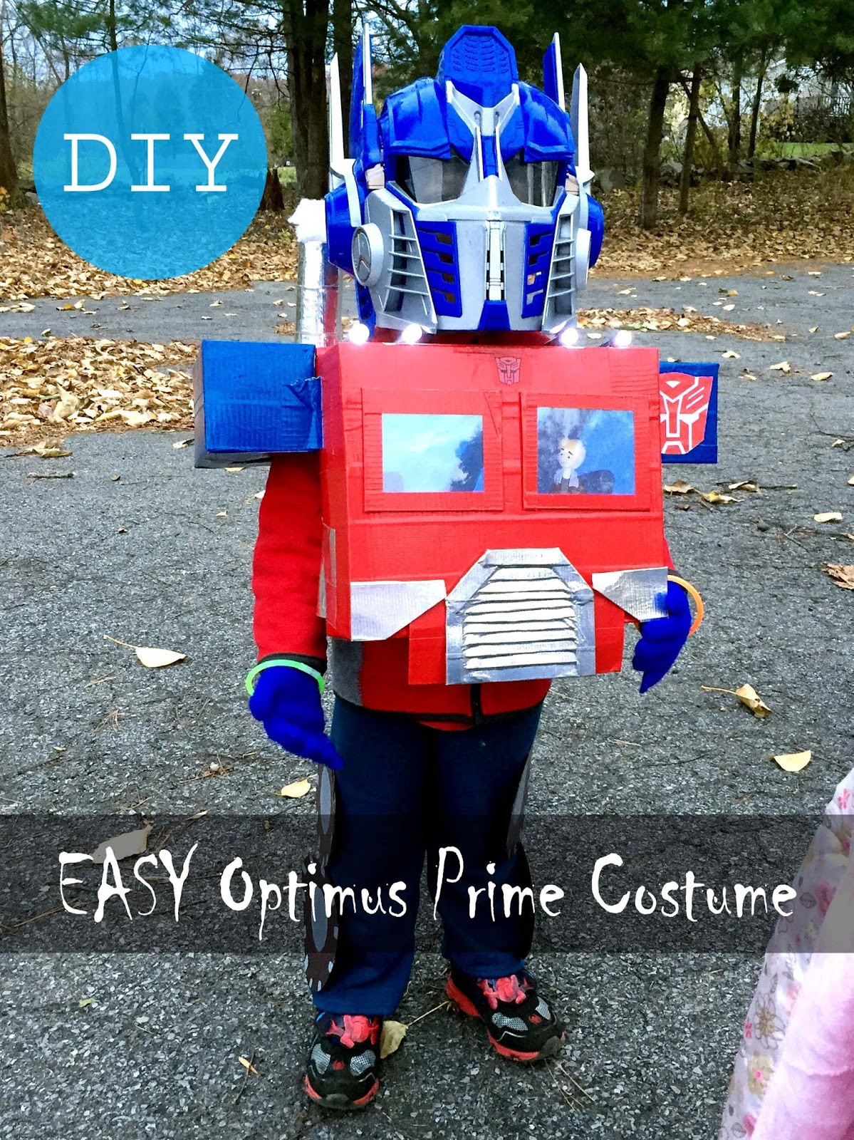 DIY Transformers Costumes
 buckley journal EASY DIY Optimus Prime Costume Rescue Bots