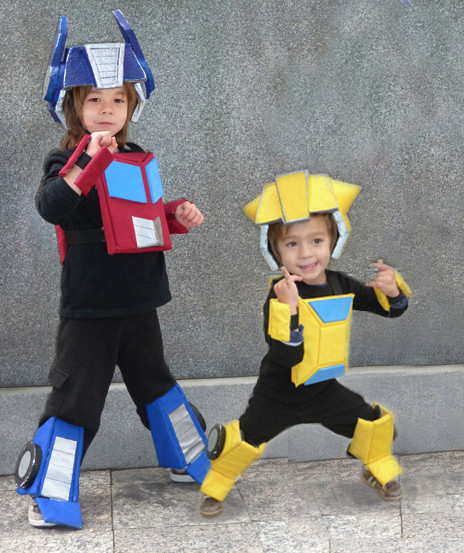 DIY Transformers Costumes
 Transformers Costumes