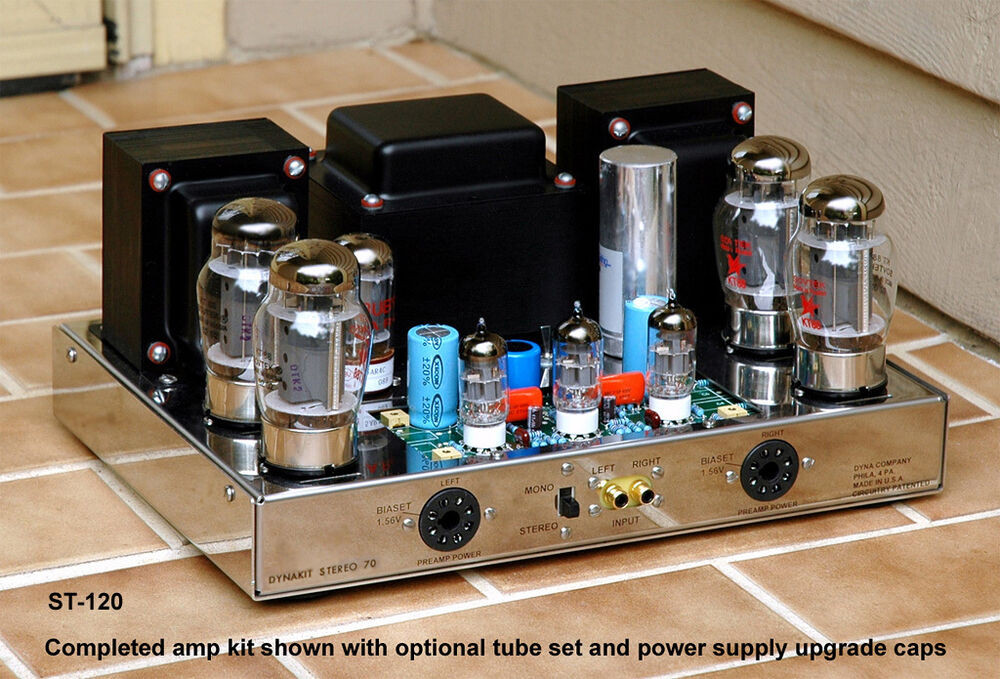 DIY Tube Amp Kit
 Dynaco VTA ST 120 60 WPC stereo TUBE amplifier KIT