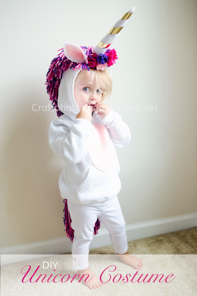 Diy Unicorn Costume For Kids
 25 DIY Halloween Costumes For Kids and Adults