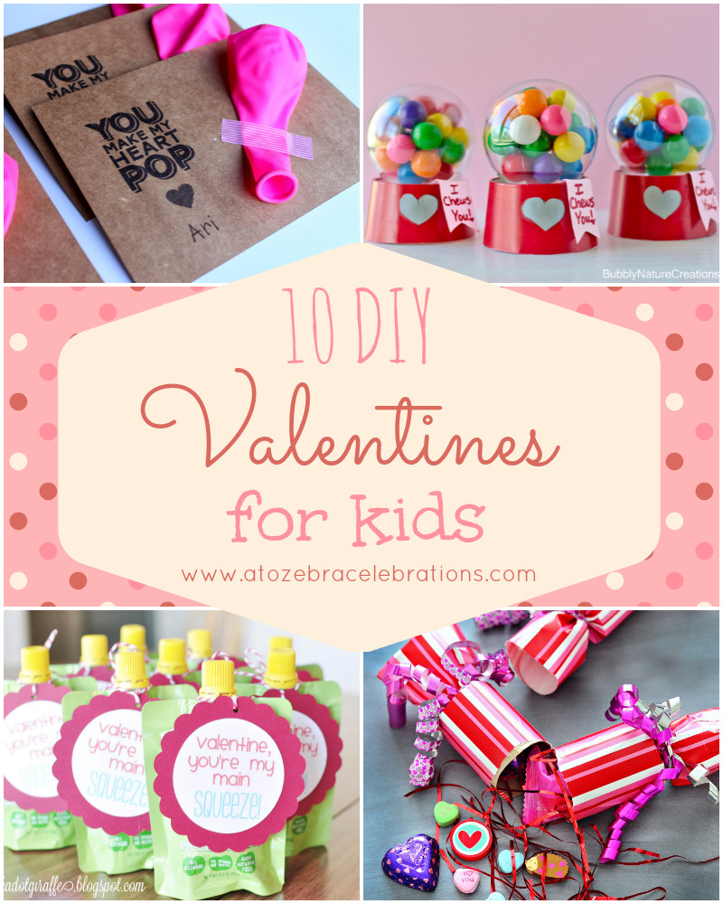 DIY Valentines For Kids
 10 DIY Valentines for Kids – Style with Nancy