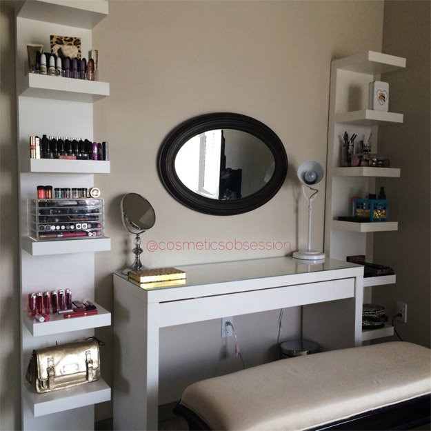 DIY Vanity Organizer
 25 DIY Makeup Storage Ideas That Will Save Your Time