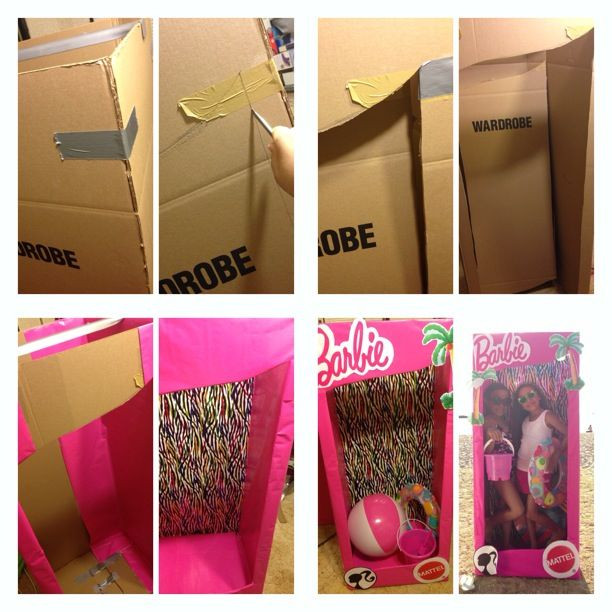 DIY Wardrobe Box
 DIY Barbie life size box a box w height I got this