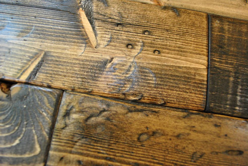 DIY Weathered Wood Stain
 How To Distress Wood Video & s