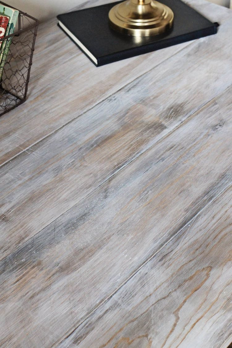 DIY Weathered Wood Stain
 How to Create a Weathered Wood Gray Finish