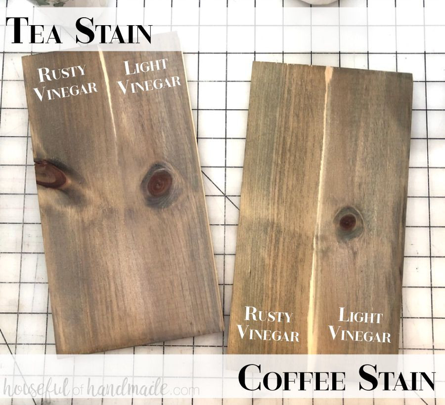 DIY Weathered Wood Stain
 Homemade Natural Wood Stain