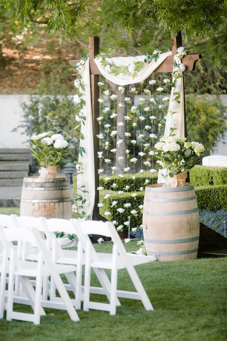 DIY Wedding Arbor
 25 Chic And Easy Rustic Wedding Arch Ideas For DIY Brides
