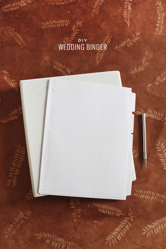 DIY Wedding Binder
 diy wedding binder with free printables almost makes perfect