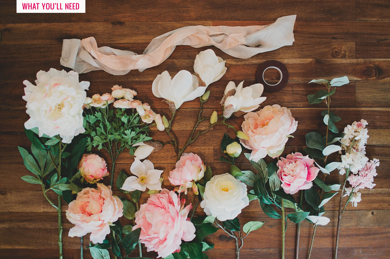 DIY Wedding Bouquet Fake Flowers
 DIY Silk Flower Bouquet with Afloral