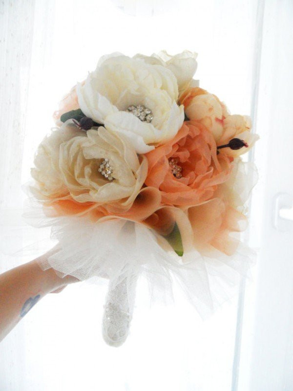 DIY Wedding Bouquet Fake Flowers
 DIY Silk Flower Wedding Bouquets Wedding and Bridal