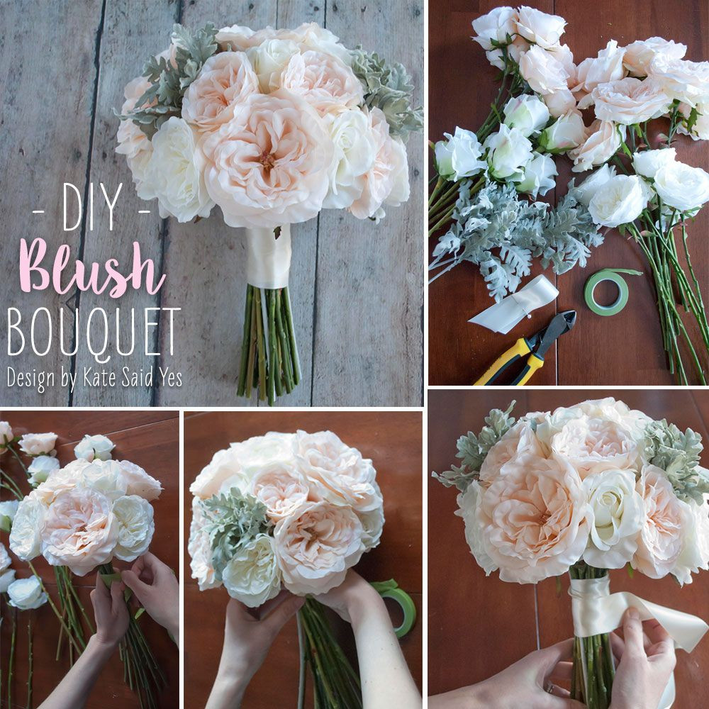 DIY Wedding Bouquet Fake Flowers
 Follow this simple DIY and make your own wedding bouquets