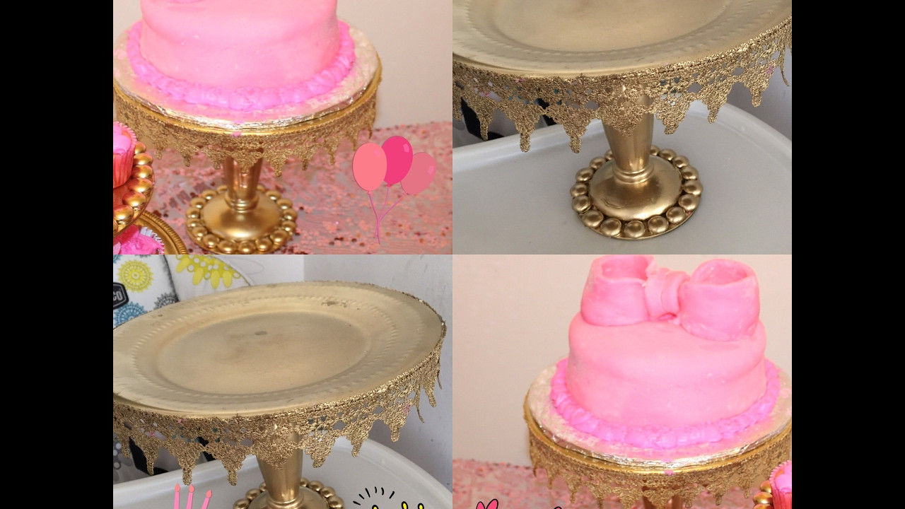 DIY Wedding Cake Stands
 DIY dollar tree wedding Cake Stand