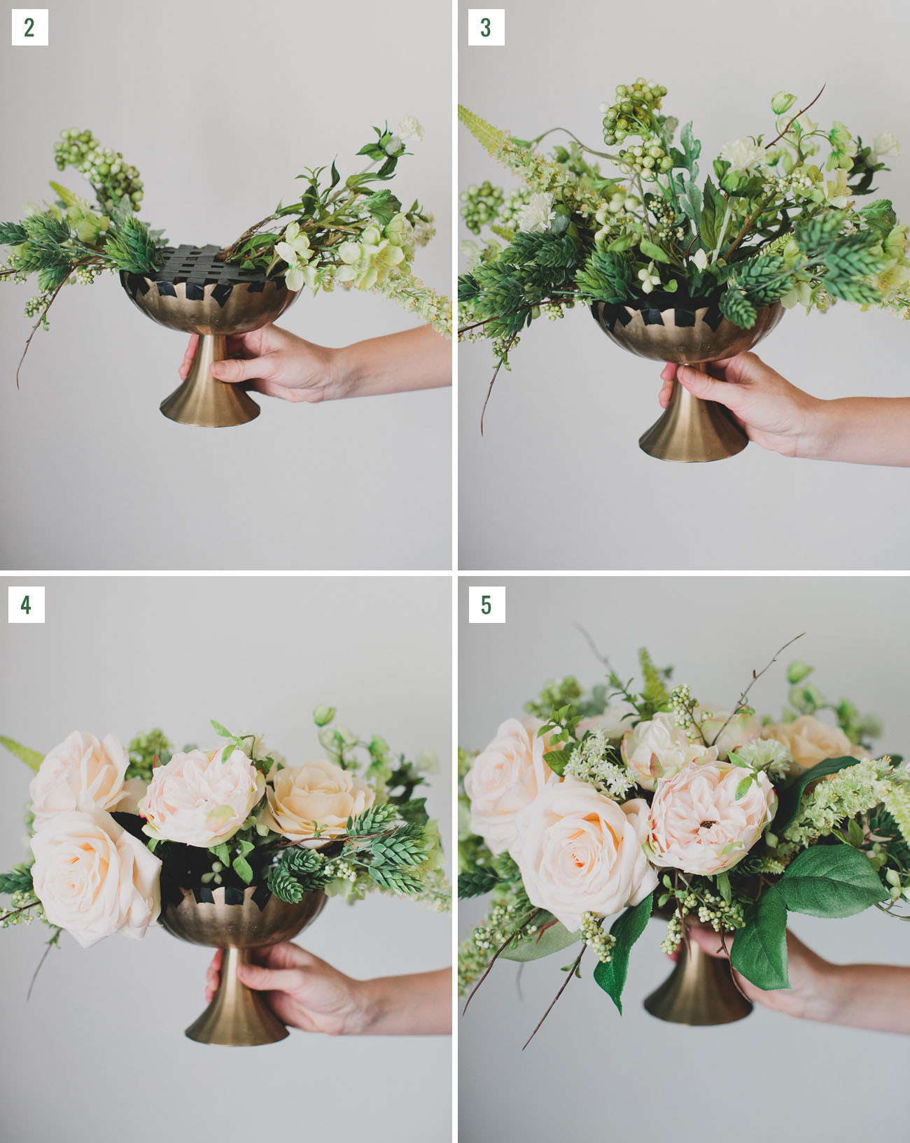 Diy Wedding Centerpieces Flowers
 DIY Silk Flower Centerpiece