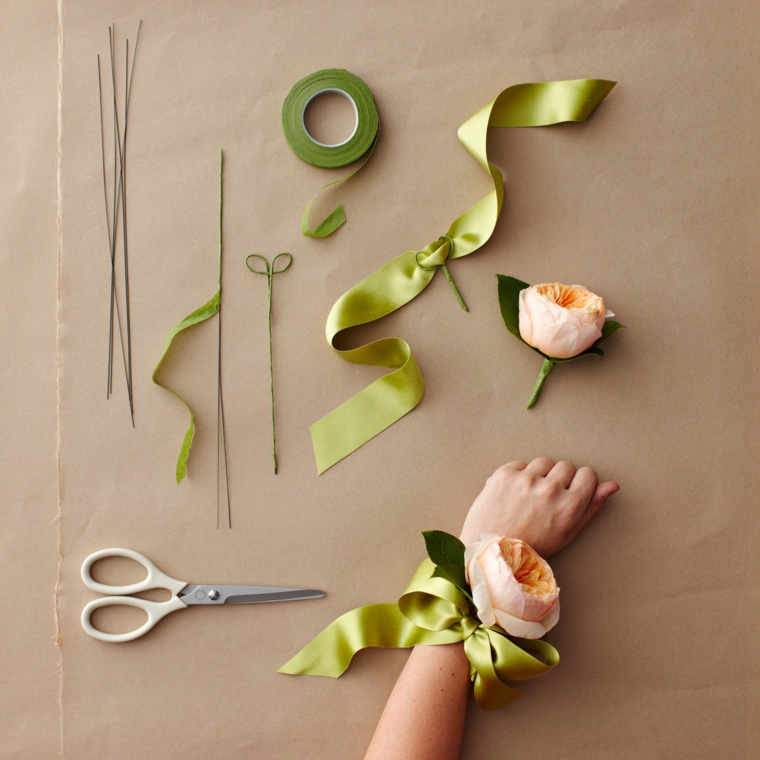 DIY Wedding Corsages
 DIY a wrist corsage for the mother of the bride or groom