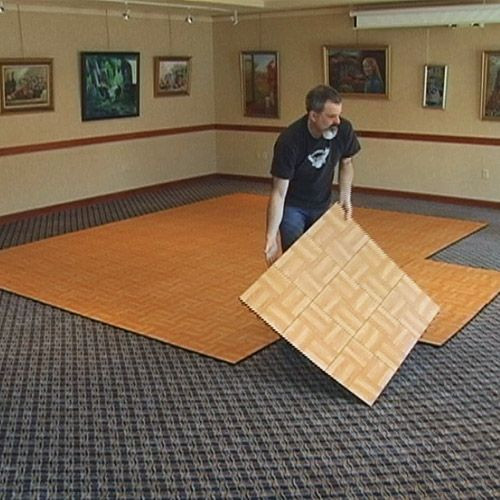 DIY Wedding Dance Floor
 Portable Dance Floor Tile
