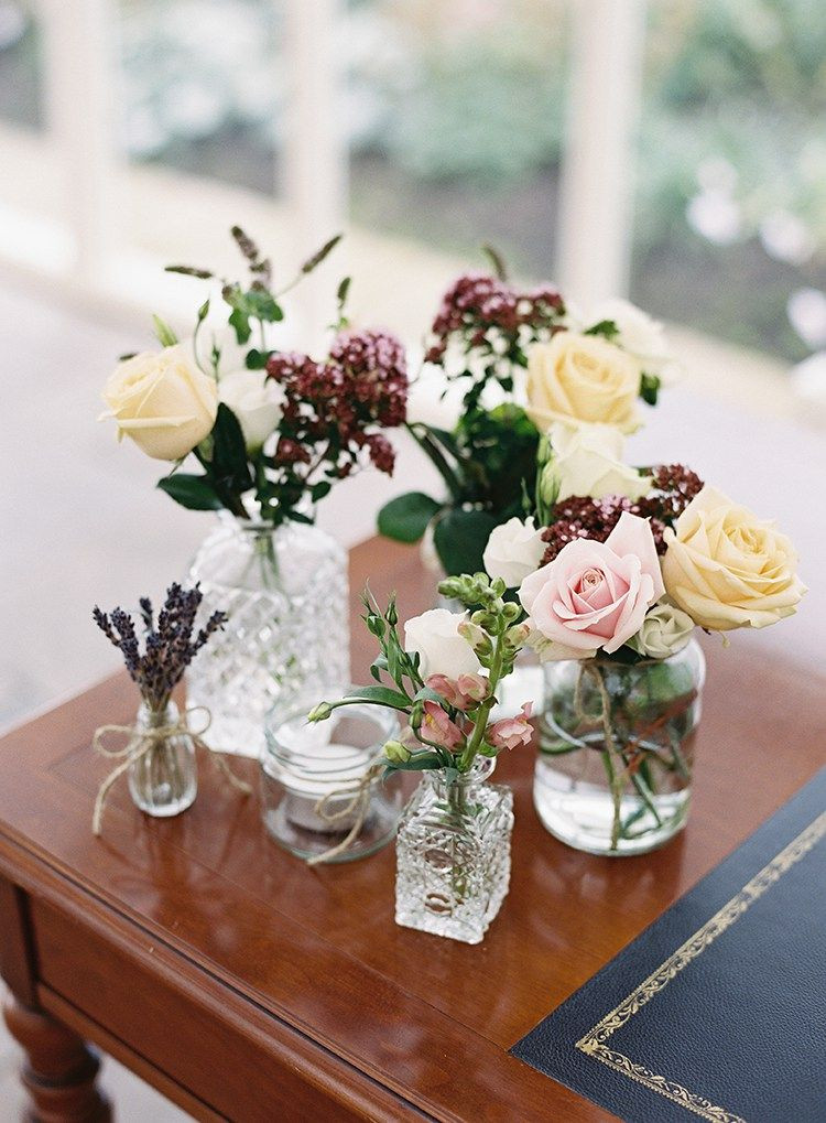 Diy Wedding Flower Centerpieces
 Pretty Floral Wonderland DIY Wedding