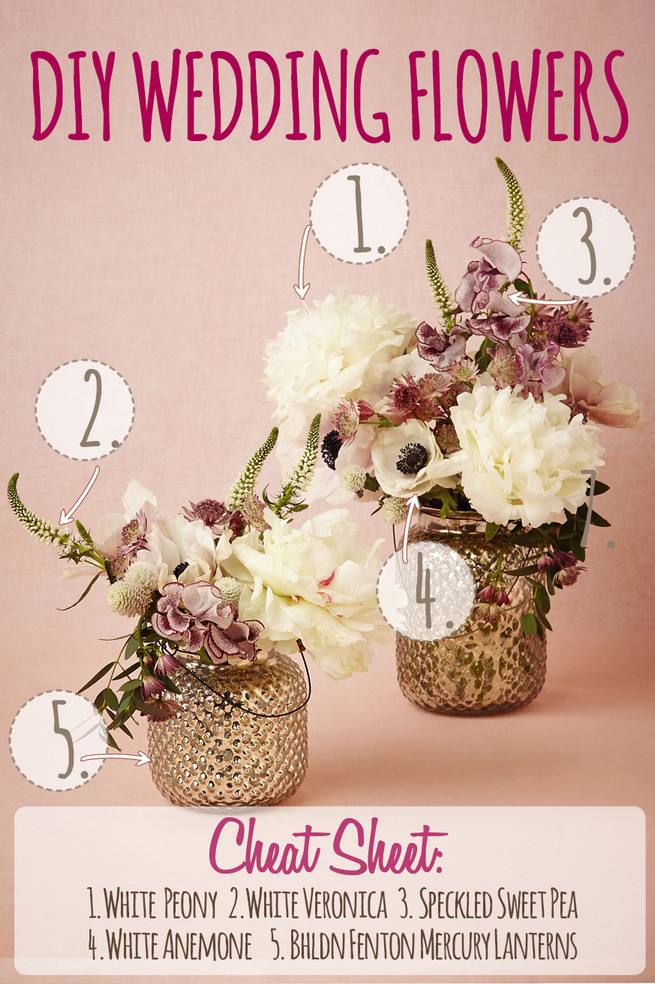 Diy Wedding Flower Centerpieces
 DIY Peony Wedding Flower Centerpiece Recipe