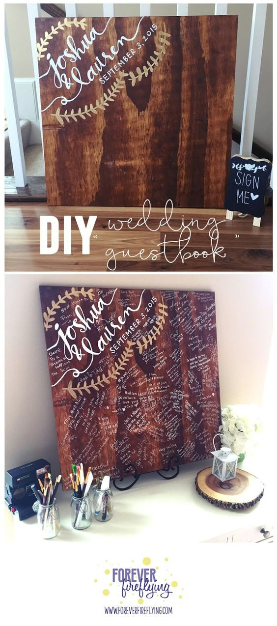 DIY Wedding Guest Book
 22 of Our Favorite Unique Wedding Guest Book Ideas Page 2