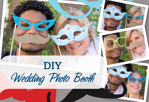DIY Wedding Photo Booth Props
 Free Printable DIY Booth PropsFree Printable DIY