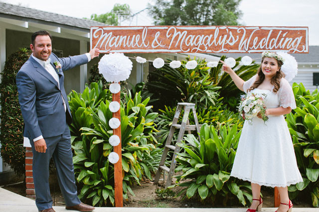DIY Weddings Blog
 Intimate DIY Backyard Wedding