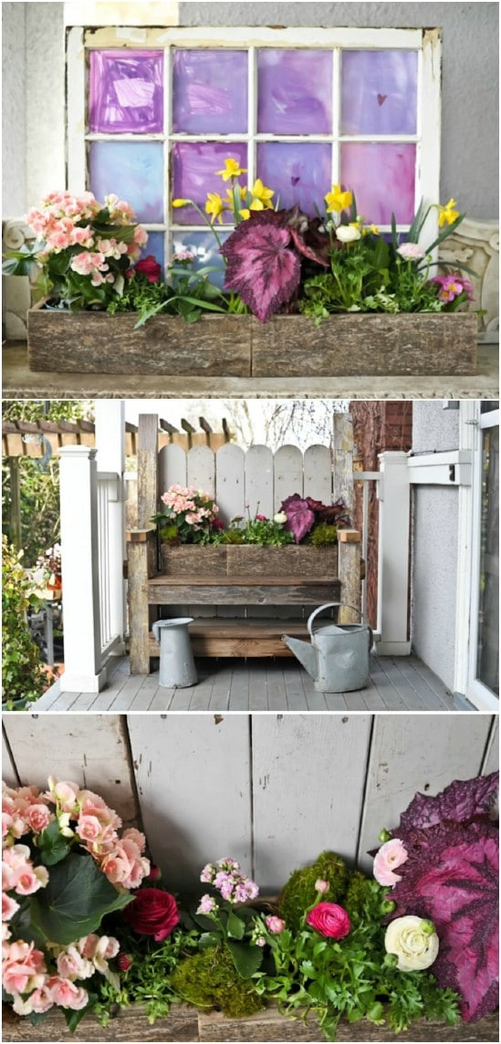 DIY Window Boxes
 20 Gorgeous DIY Window Flower Box Planters To Beautify