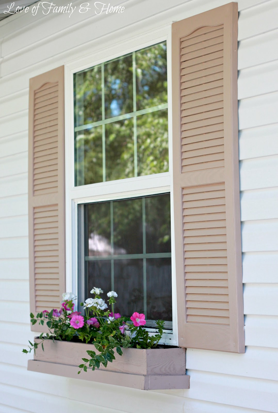 DIY Window Boxes
 Easy & Inexpensive DIY Window Boxes Love of Family & Home