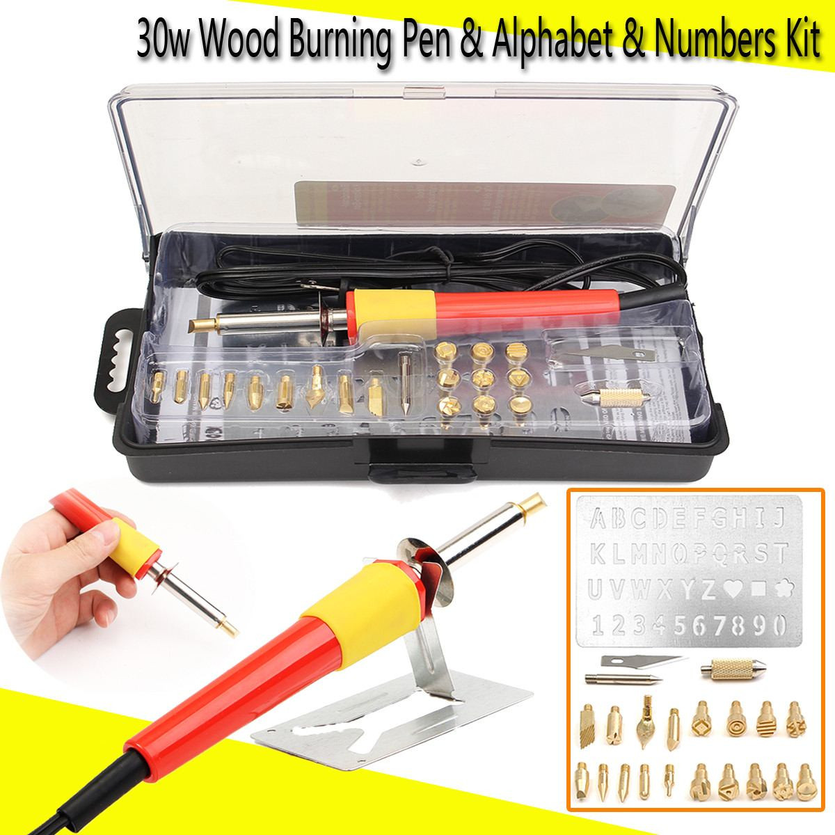 DIY Wood Burning Tool
 DIY Wood Burning Pen Assorted Tips Set Art Crafts Tools