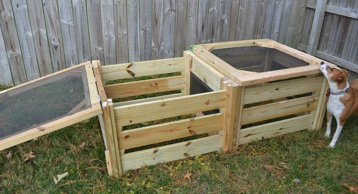 DIY Wood Compost Bin
 23 Ingenious DIY post Bin Ideas Backyard Growers
