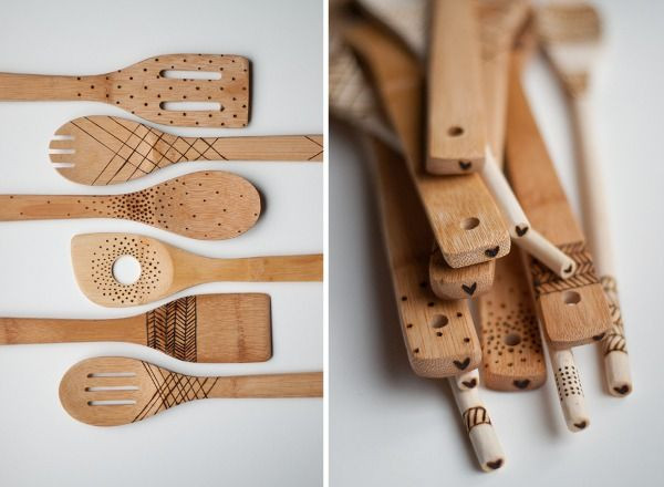 DIY Wood Etching
 Make It DIY Engraved Wooden Spoons