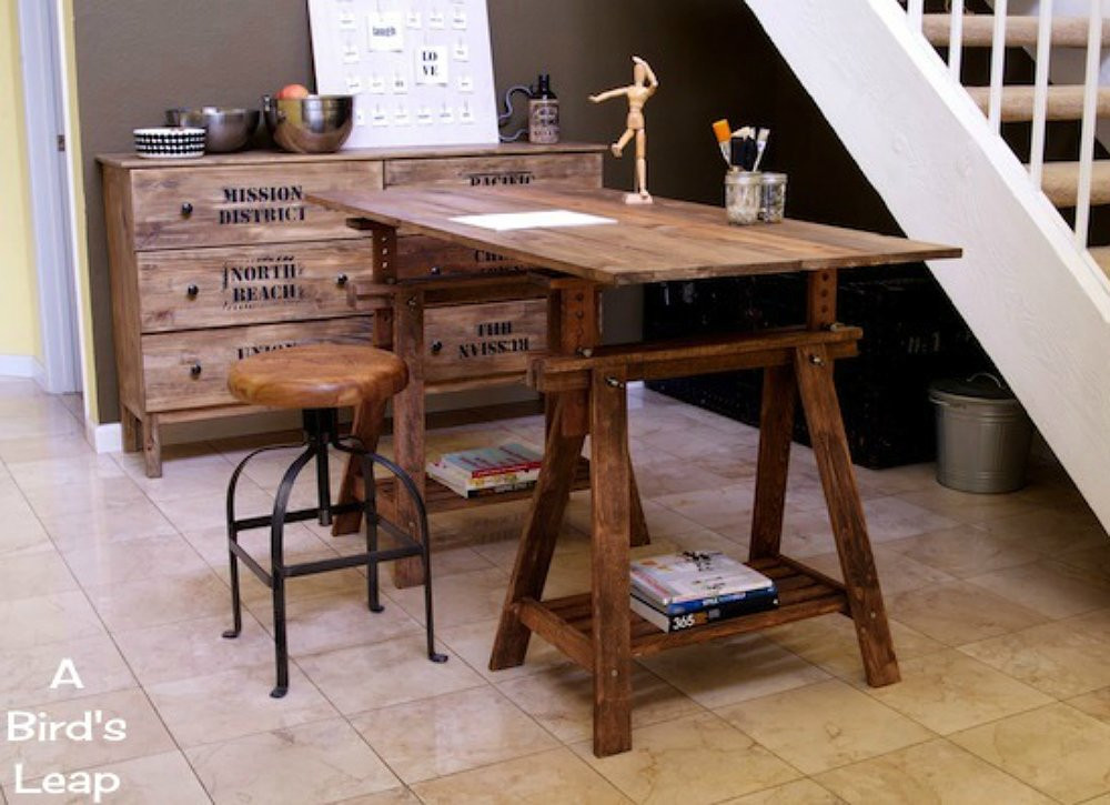 DIY Wood Kitchen Table
 Wood Table Designs DIY Kitchen Table 13 Seriously