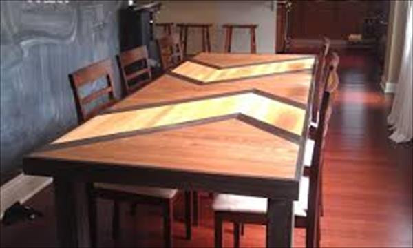 DIY Wood Kitchen Table
 10 DIY Wooden Pallet Kitchen Table And Dining Table