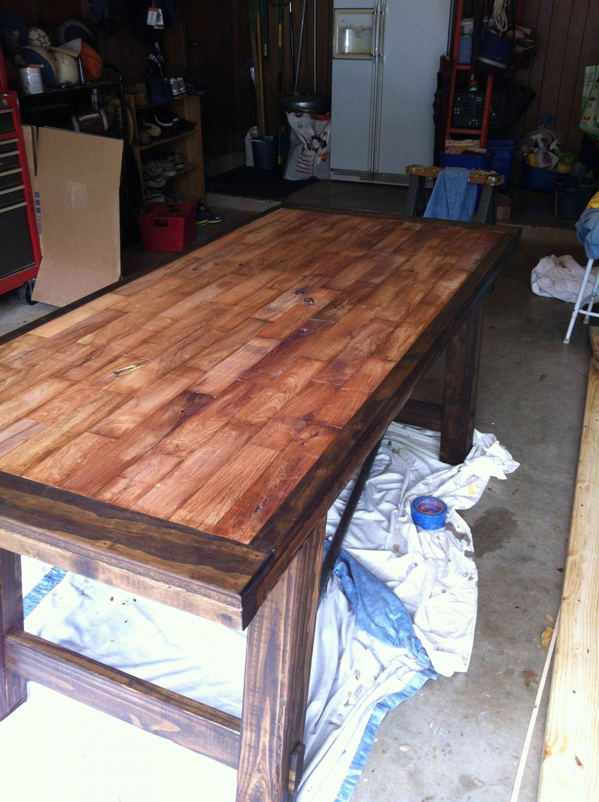 DIY Wood Kitchen Table
 Kitchen Table