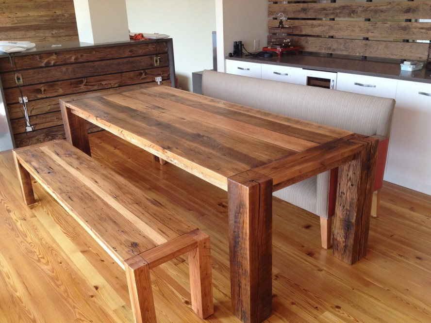 DIY Wood Kitchen Table
 How To Build A Dining Room Table