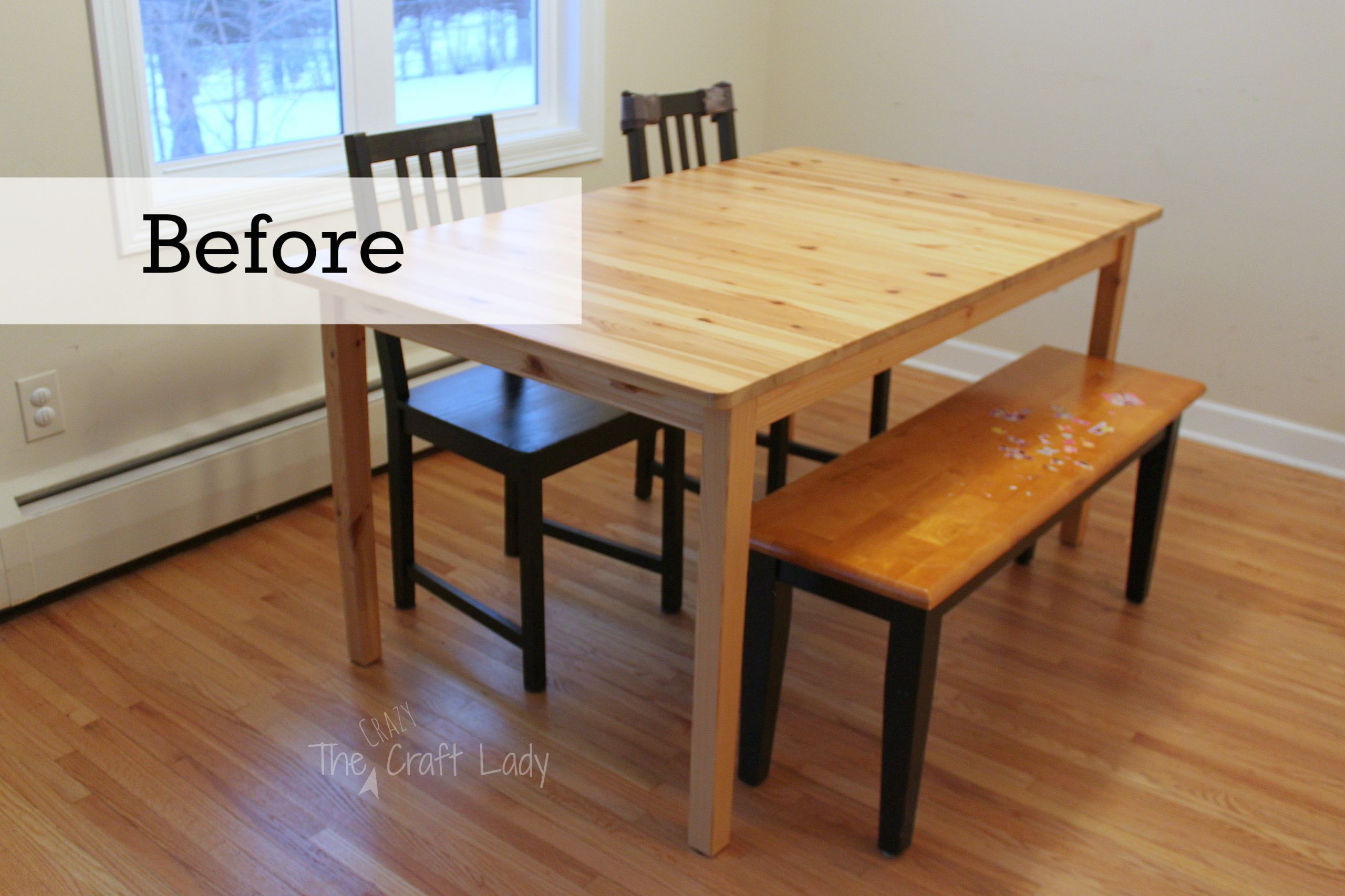DIY Wood Kitchen Table
 DIY Concrete Dining Table Top and Dining Set Makeover