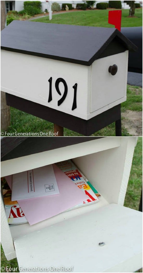 DIY Wood Mailbox
 15 Amazingly Easy DIY Mailboxes That Will Improve Your