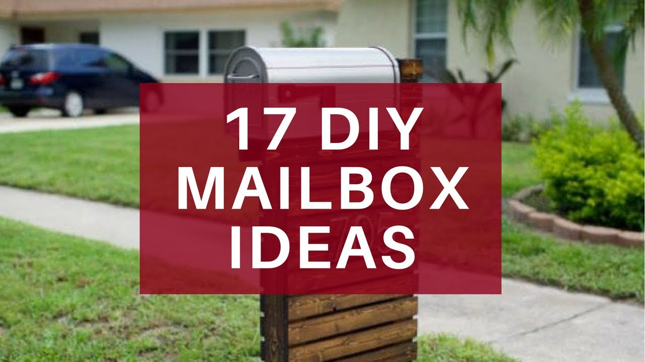 DIY Wood Mailbox
 17 Easy DIY Mailbox Ideas Decorative Mailbox Designs