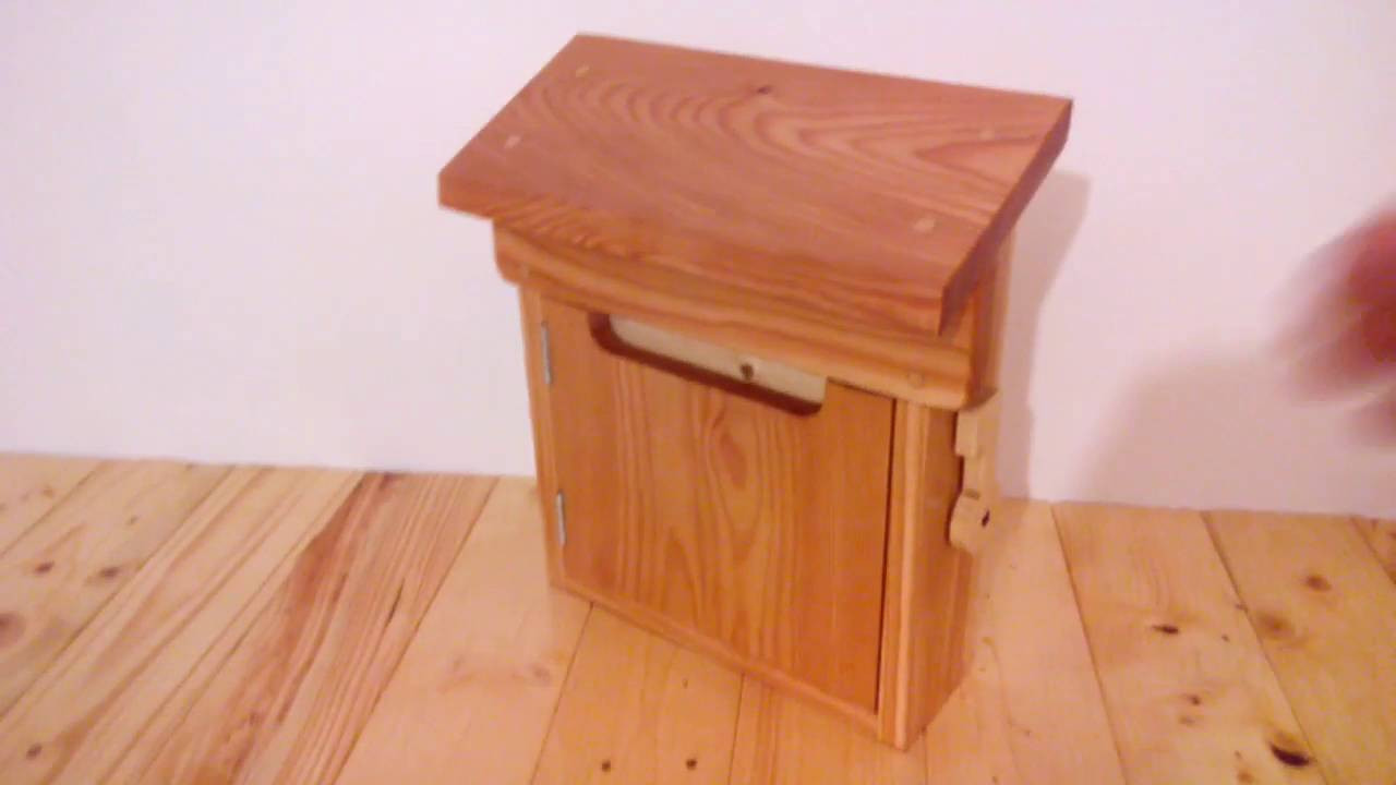 DIY Wood Mailbox
 My diy wooden mailbox
