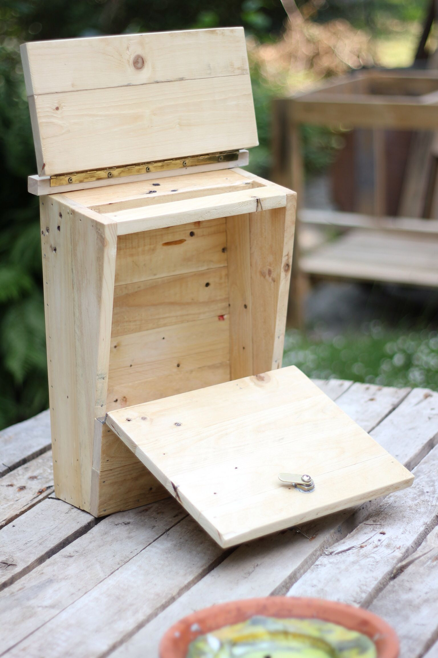 DIY Wood Mailbox
 Mail box Boîte aux lettres Palettes Bois