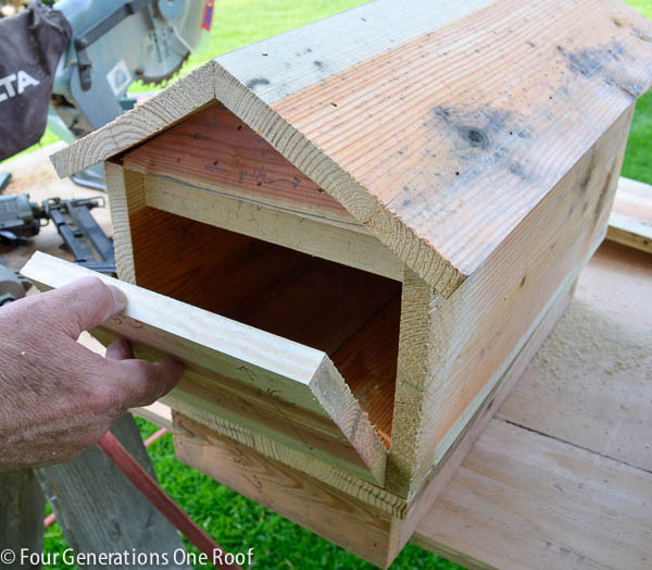 DIY Wood Mailbox
 How to make a mailbox diy tutorial Four Generations