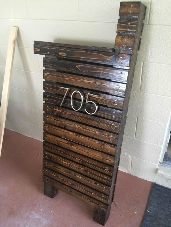 DIY Wood Mailbox
 They Thought Their Old Mailbox Was Boring They Did THIS