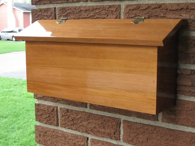 DIY Wood Mailbox
 How to Build Free Plans Wooden Mailboxes PDF Plans